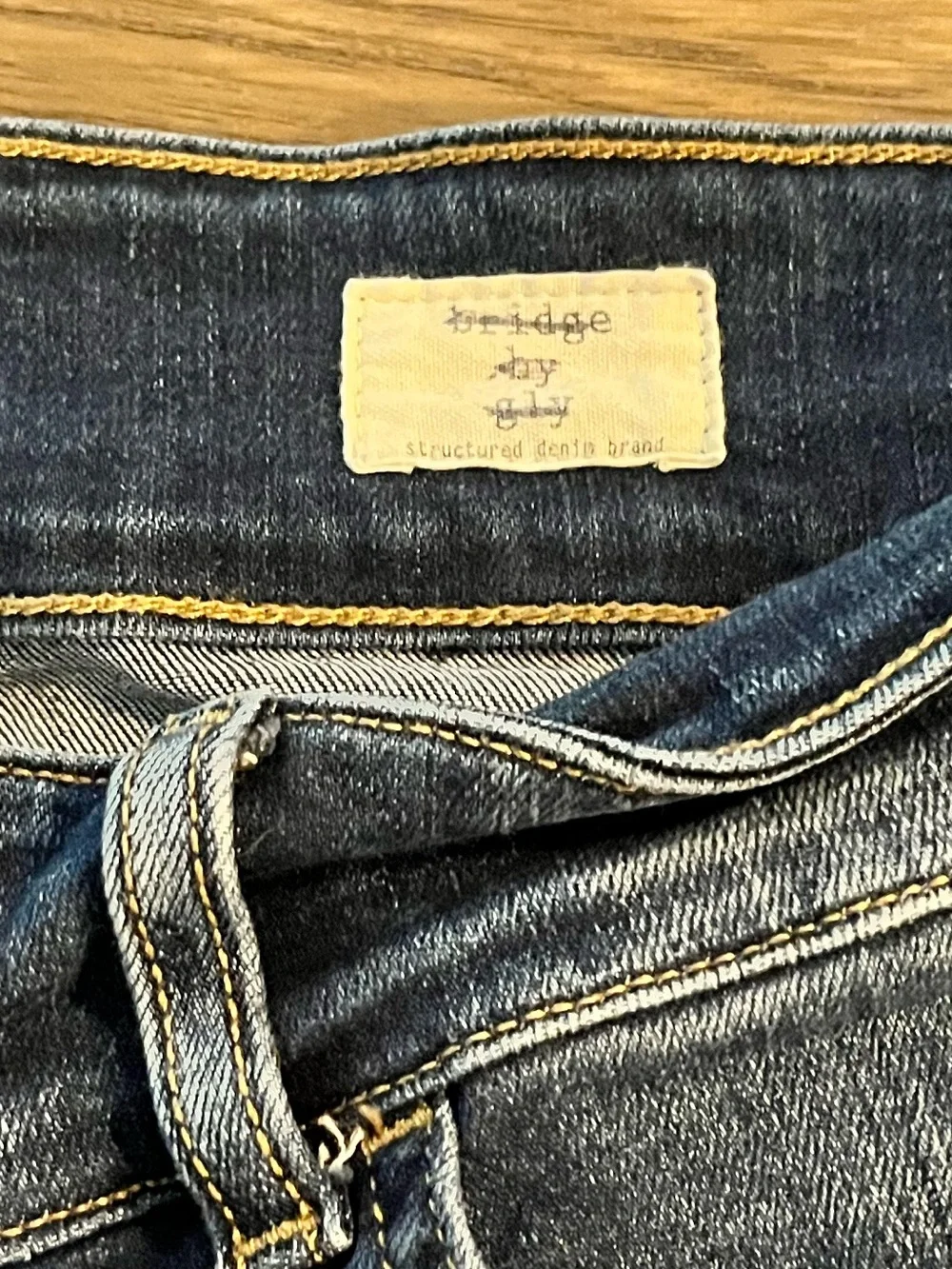 Bridge By Gly Dark Wash Skinny Jeans - Picture 2 of 5